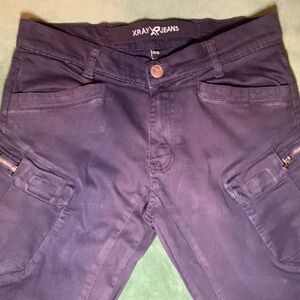 X-Ray Black Jeans, Size 32Wx30L, Cargo ****Super Cool**** (4104)